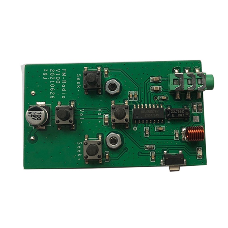 Btsg Micro FM Radio Receiver 88-108Mhz Amplifier Board Module Stabilisasi Frekuensi