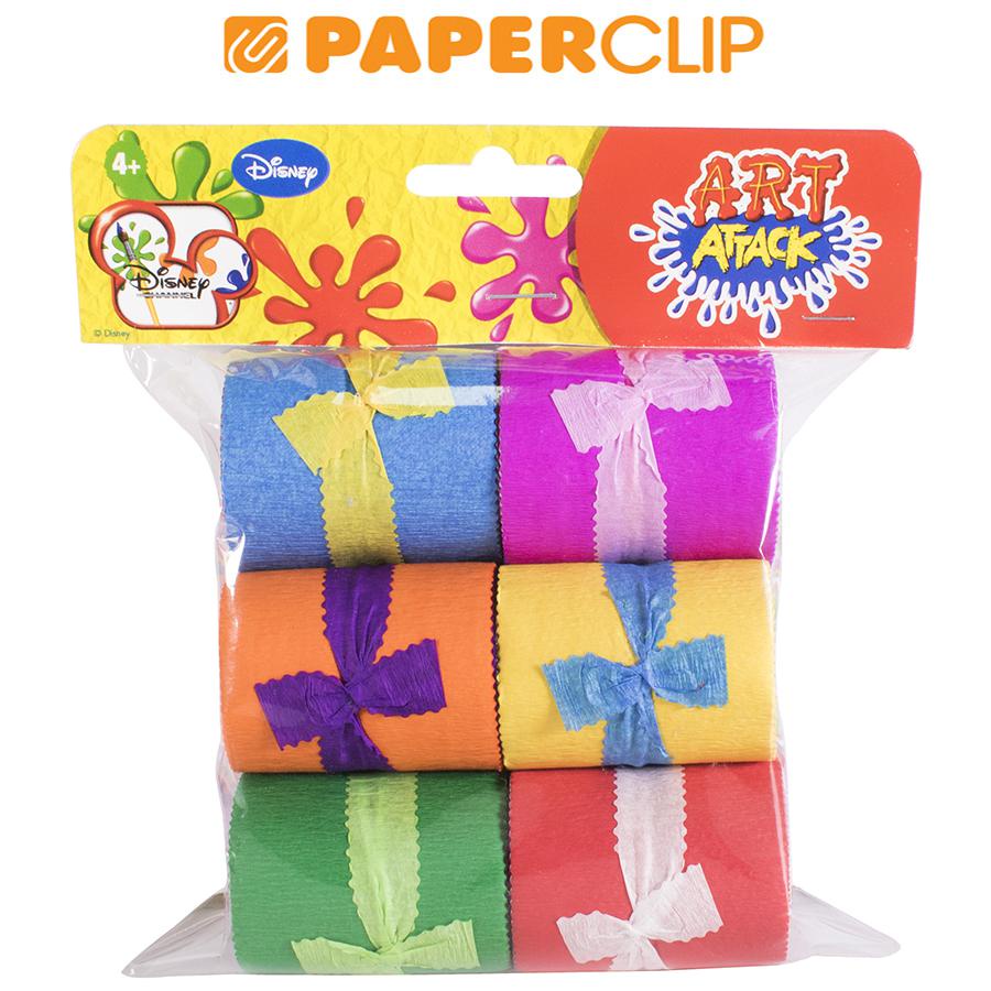 

KERTAS KREP ART ATTACK GERIGI GULUNG ISI 6