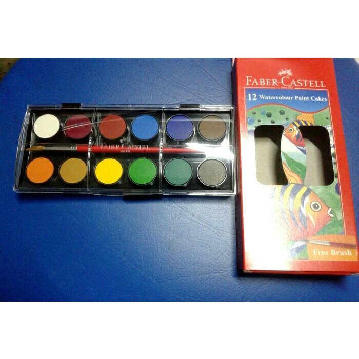 

air-cat- water colour cat air paint cake faber castell -cat-air.