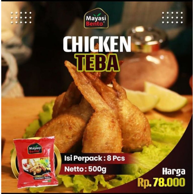 

Mayasi Bento Chicken Teba