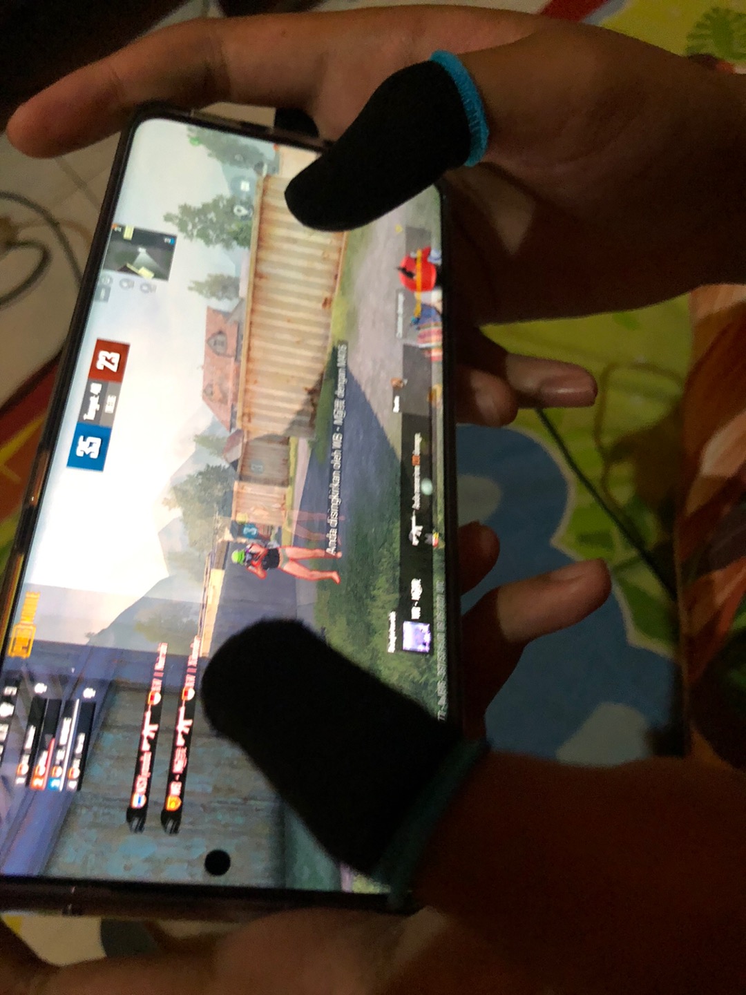 Sarung Jari Jempol Buat Gamer Anti Basah Anti Keringat Gaming Anti Pause Pubg Codm Loki