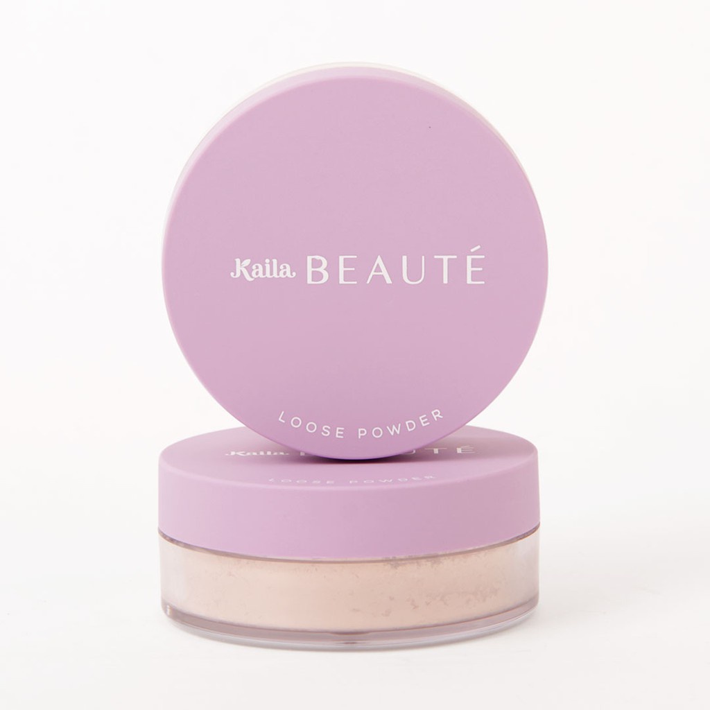 ★ BB ★ KAILA Beauté Glow Come True Loose Powder - Bedak Tabur - 15gr