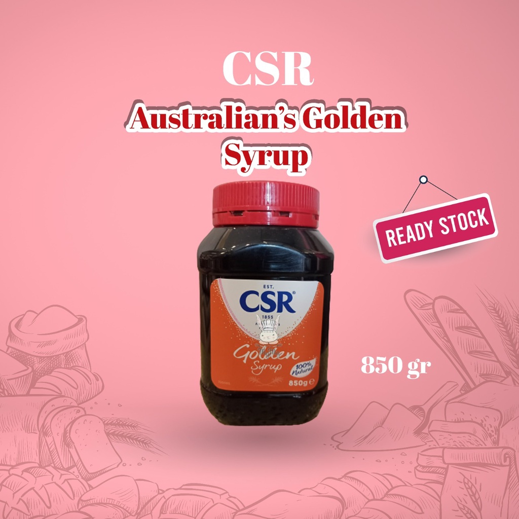 CSR AUSTRALIA'S PREMIUM SUGAR GOLDEN SYRUP 850gr