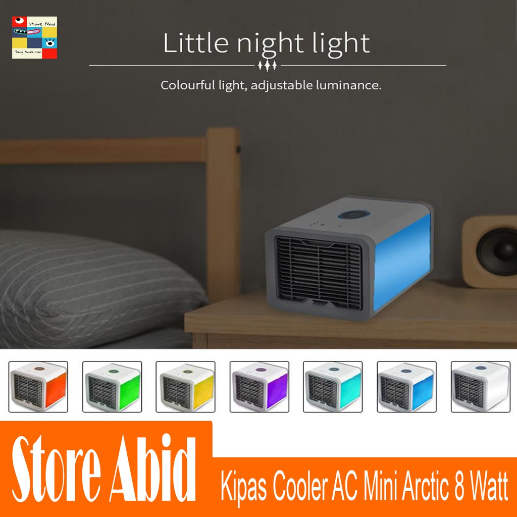 Kipas Cooler AC Mini Portable Pendingin Ruangan Pendingi AC Air Cooler Arctic Air Conditioner 8W