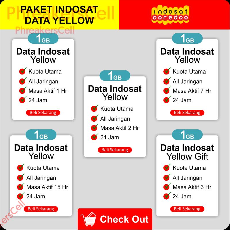 Paket Internet Indosat Data Yellow
