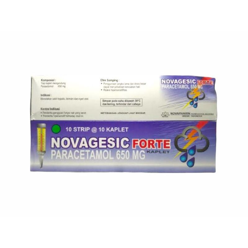 Novagesic Forte Paracetamol 650mg