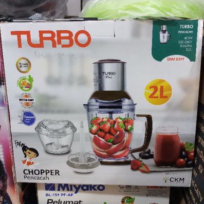 CHOPPER TURBO 8399 - PENCACAH DAGING -PENGHALUS DAGING - TURBO CHOPPER - CHOPPER MURAH