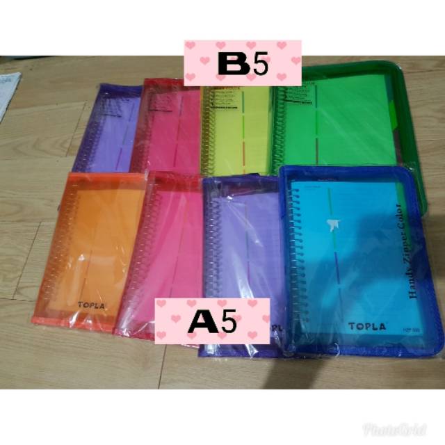 

Binder B5_Ready warna : Biru, Merah