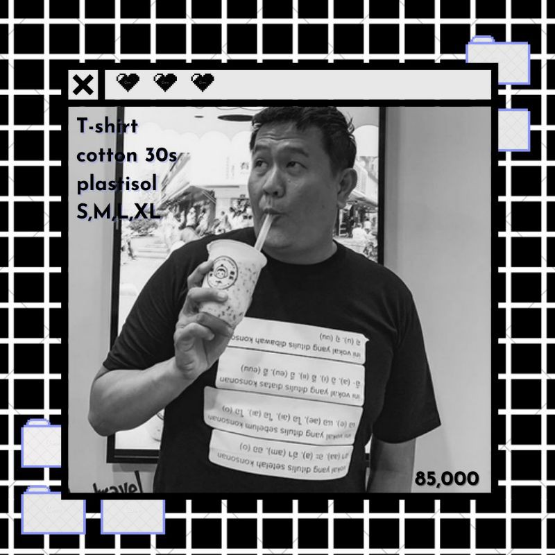 [READY] SALE T-SHIRT THAI VOWEL