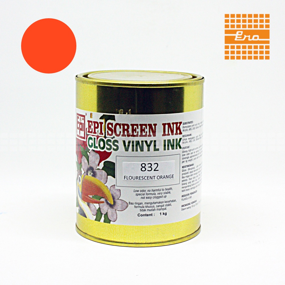 

TINTA MINYAK GLOSS VINYL 832 FLUORESCENT ORANGE
