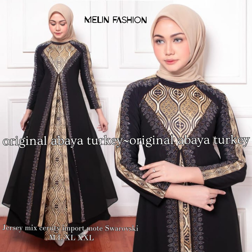 Abaya Turkey*Abaya Turkey Bordir*Gamis Wanita Remaja*Gamis Wanita Murah*Kualitas Premium
