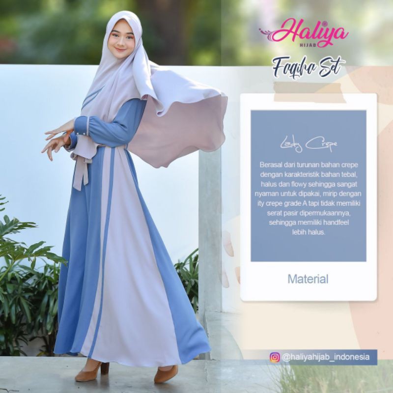(orderan bunda ida)faqiha set syari by @haliyahijab_indonesia