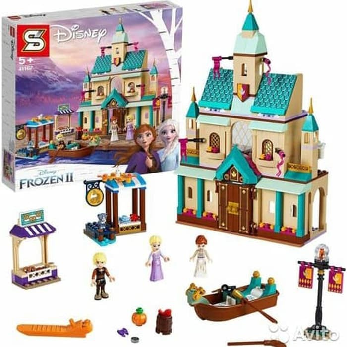 SY 1441 Princess Frozen Elsa Castle Brick /SY1441 istana