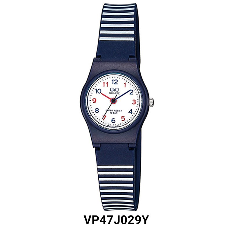 Q&amp;Q VP47 Series Analog Original Watch ukuran kecil 24mm - Jam Tangan Wanita - Karet