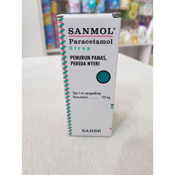 Sanmol Sirup Anak 60ml / Penurun Panas Anak / Obat Demam Anak / Nyeri Sakit Kepala Dan Sakit Gigi