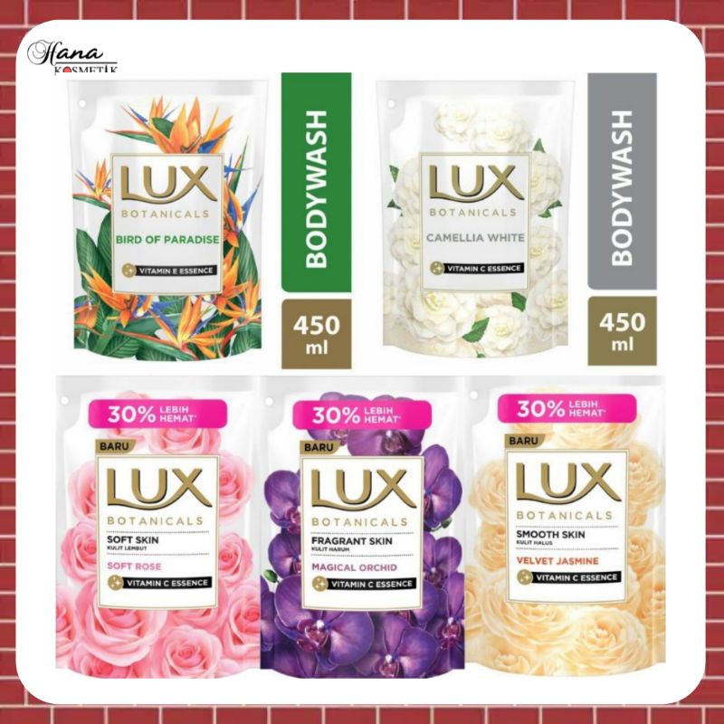 [LUX] SABUN MANDI CAIR REFILL LUX 450 ML