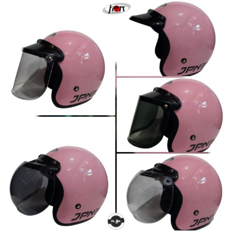 Helm Jpn Pink Pastel Glossy