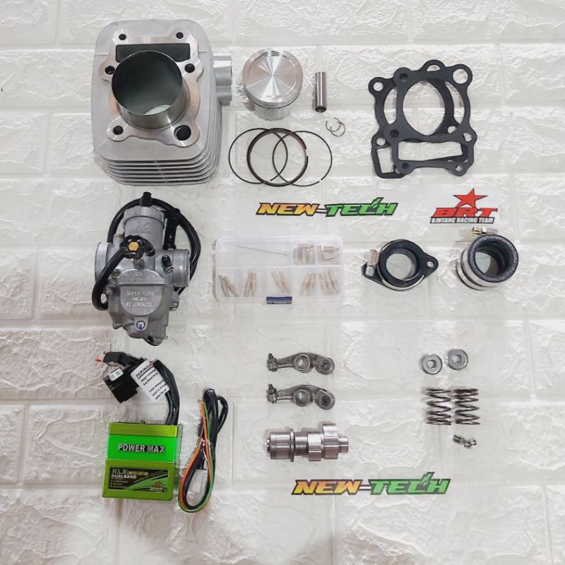 PAKET BORE UP HARIAN 63 FULL BRT KLX150,BF, DTRACKER TANPA CDI