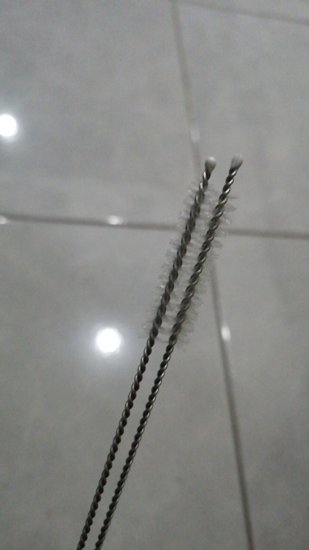 ✿ Gobabyshop ✿ 2pcs Straw Cleaning Brush / Sikat Sedotan Botol Minum