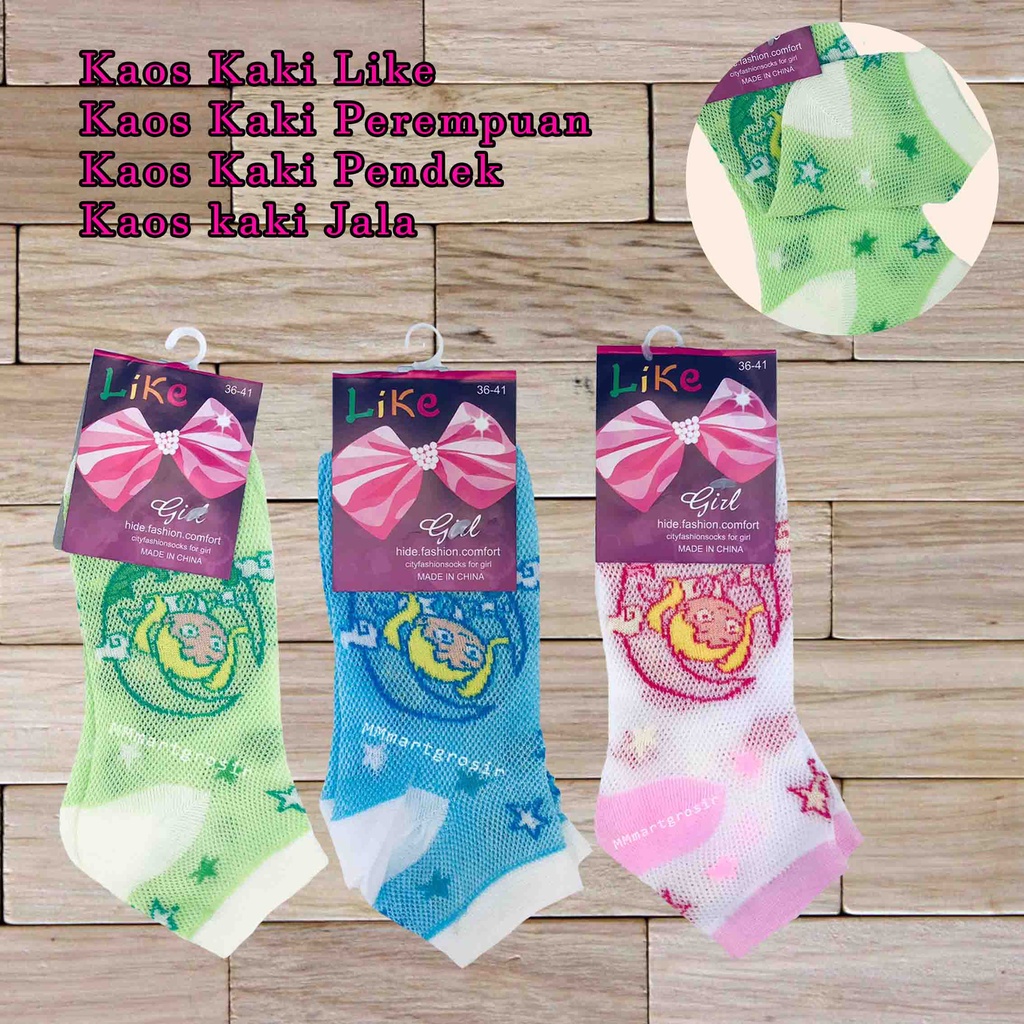 Kaos kaki / Kaos kaki atas mata kaki / kaos kaki pendek / bermotif