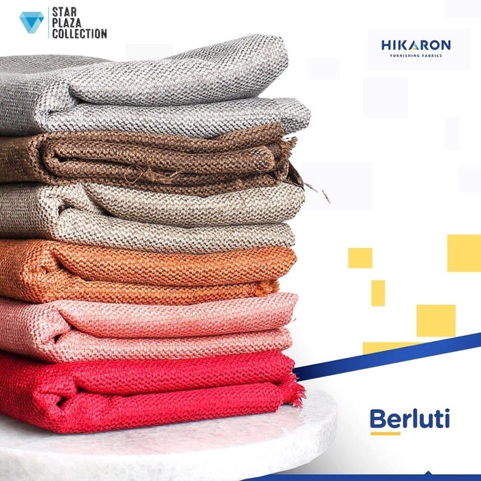 Kain Interior Hikaron Velvet Scandinavian - Berluti (Sofa- Kursi- Jok) ~ yst20