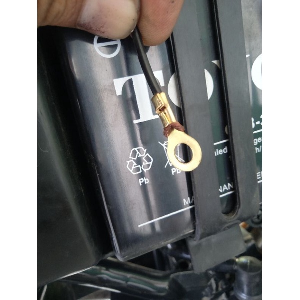 Skun konektor soket kabel aki baterai accu motor RX king Rxs dll universal