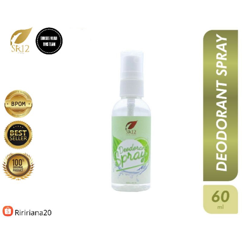 Jual Deodorant Spray Sr Herbal Skincare Produk Best Seller Shopee Indonesia