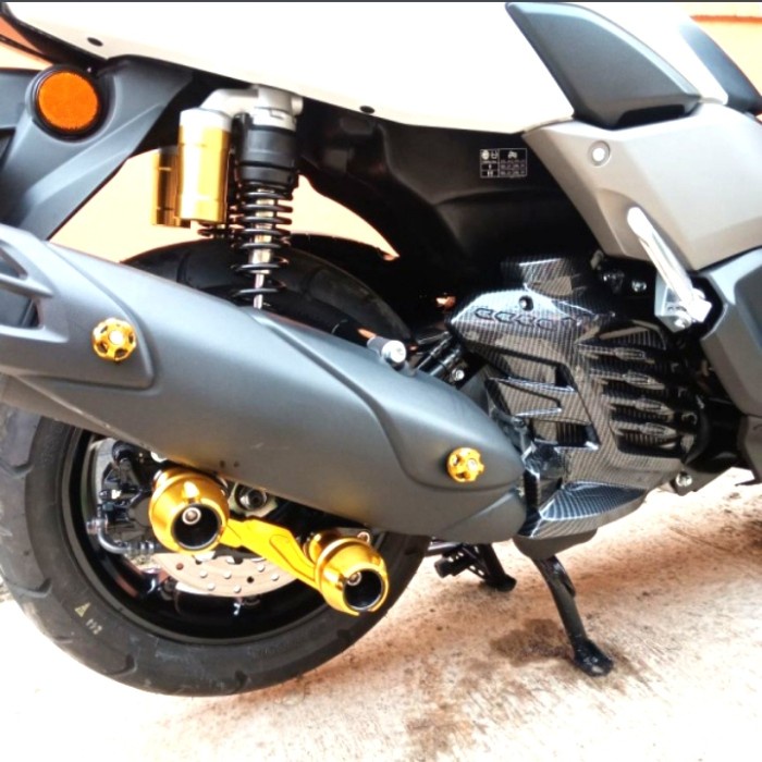 RSPS COVER RADIATOR CARBON NMAX 2020 TUTUP RADIATOR NMAX 2020 CARBON