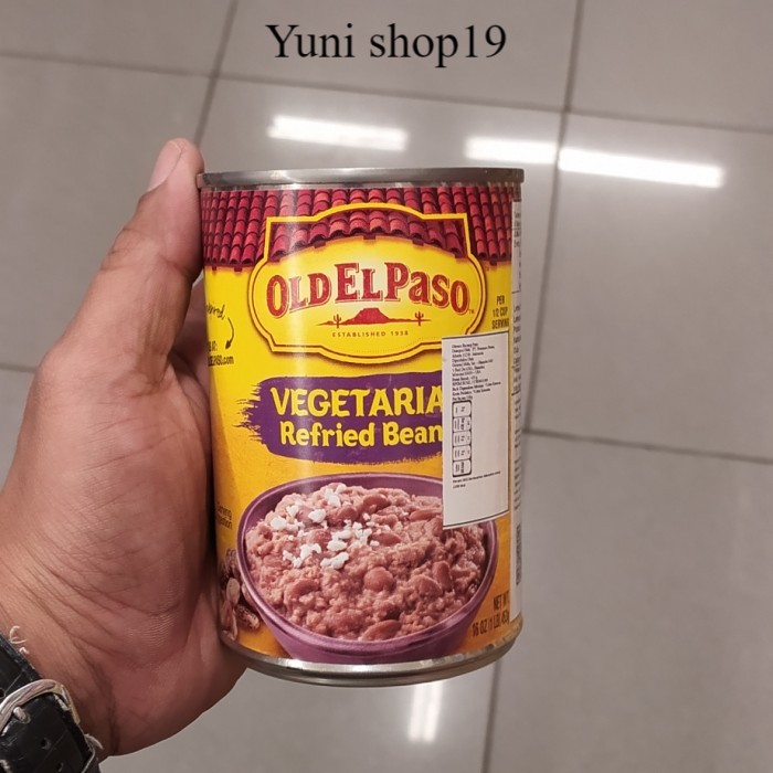 

old el paso vegetarian beans - kacang vegetarian 453g