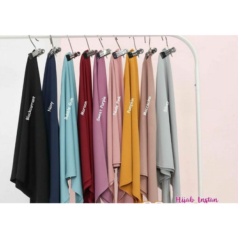 Pashminah Camila instan anak jersy/kerudung yg segi tiga instan anak jersy/pastan anak