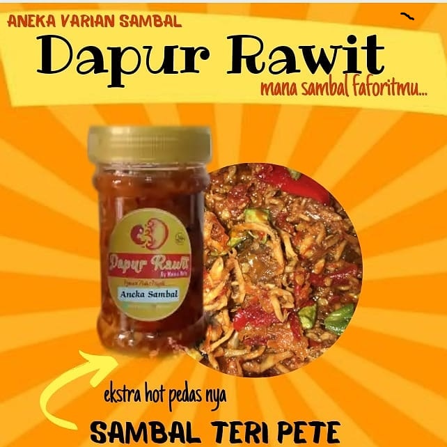 

SAMBAL TERI PETE / SAMBAL CABE RAWIT PEDAS / PROMO MURAH / TAMI STORE 14