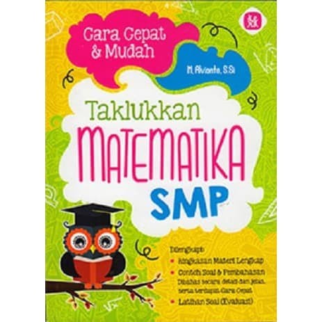 Ready Stok !!! New Edition Pocket Book SMP/MTs Kelas VII, VIII, & IX Matematika - IPA - IPS & PKN - Bahasa Indonesi-TAKLUKAN MTK SMP
