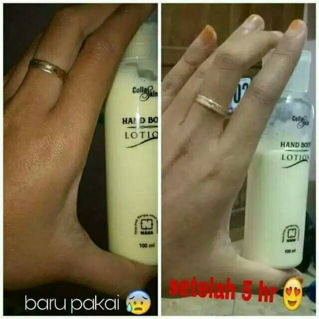 HAND BODY PEMUTIH KULIT ALAMI, CEPAT, Collaskin Hand Body Lotion NASA, COBL NASA.