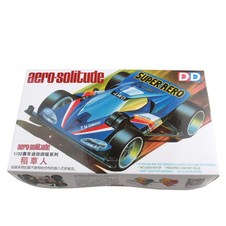 Tamiya Mini 4wd Merk DD Ruize Aero Solitude FM chassis