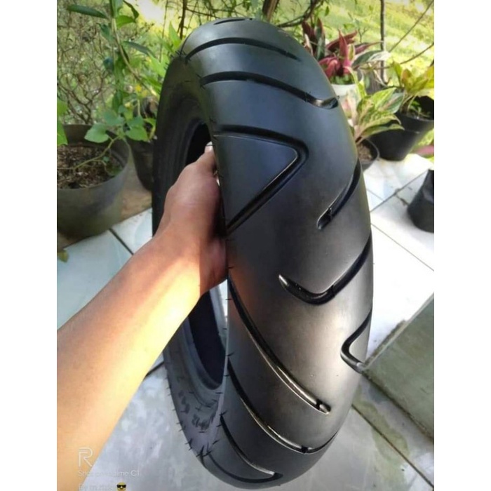 BAN MOTOR SCOOPY RING 12 TUBLESS (Second) - DEPAN - DEPAN