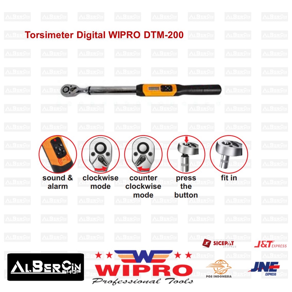 Torsimeter Digital WIPRO DTM-200 DTM 200