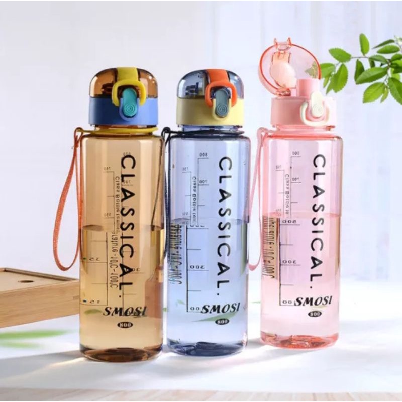 Botol Minum / Tempat Minum Clasical Kapasitas 800ML BPA FREE