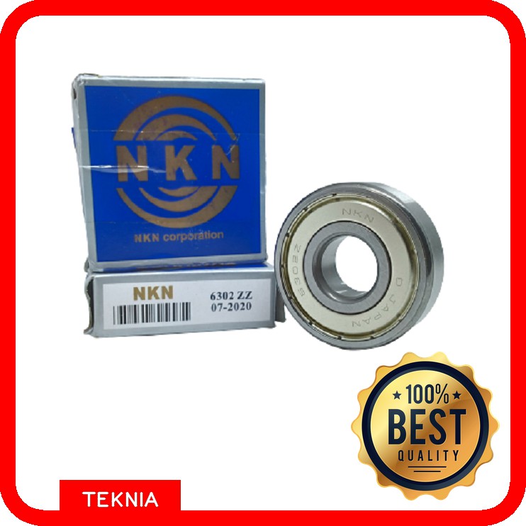 LAHER NKN Bearings 6302 ZZ