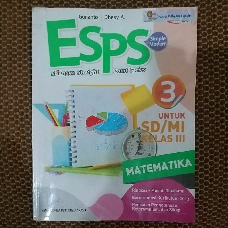 ESPS MATEMATIKA KELAS 3 ERLANGGA