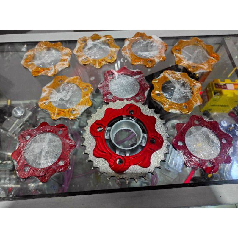 Spacer klem Gear cnc CB 150 R OLD SONIC MEGAPRO CB GL TIGER SUPRA DD