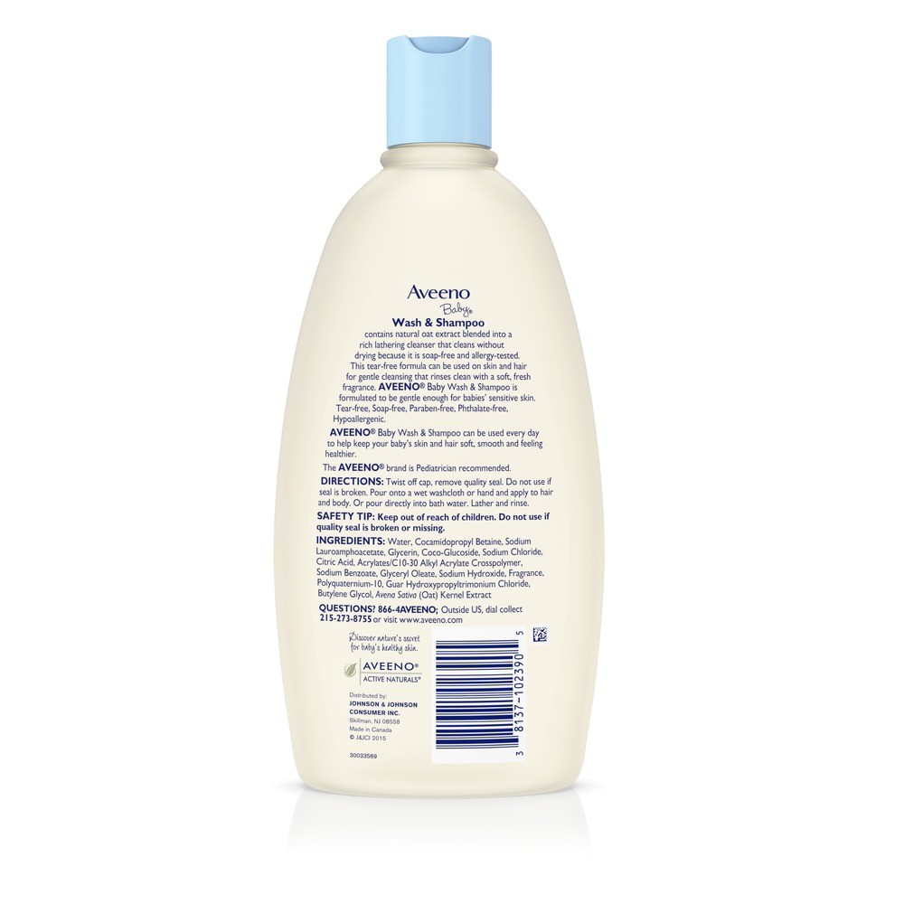 AVEENO® BABY WASH &amp; SHAMPOO