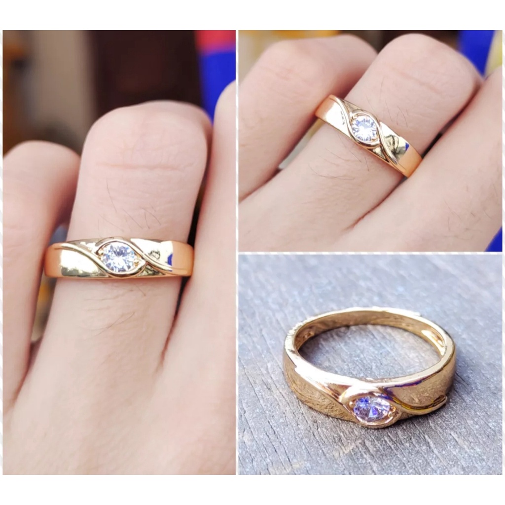 PROMO CINCIN TITANIUM WANITA ANTI KARAT DAN ANTI LUNTUR