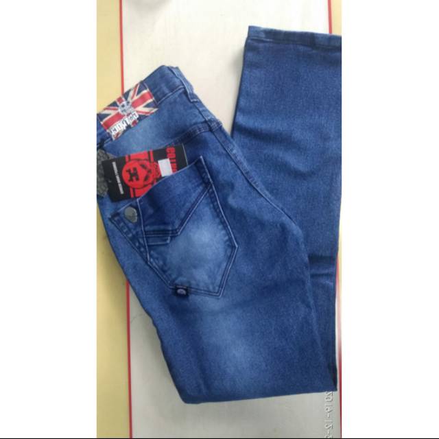 Celana panjang pria distro denim