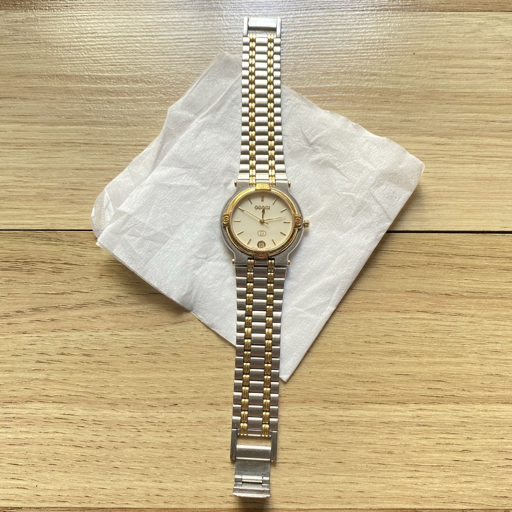 Jam tangan GUCCI 9000M Quartz ORIGINAL, vintage watch, pria / wanita