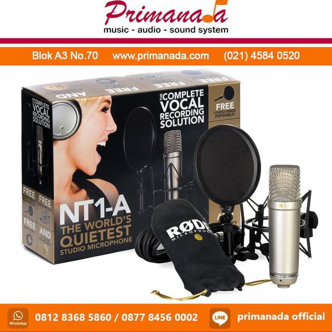 Rode Nt1A / Rode Nt-1A / Rode Nt 1A / Mic Recording Murah