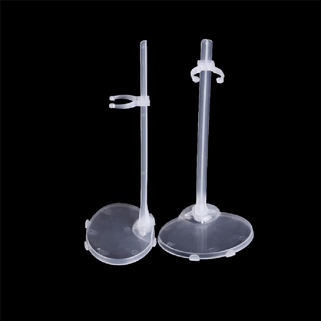 {whitebright3.id} 5 Pcs Plastic Doll Stand Display Holder Accessories For Dolls Plastic For Dolls 5 Pcs Doll Stand Display Holder Accessories New 5 Pcs Plastic Doll Stand Display