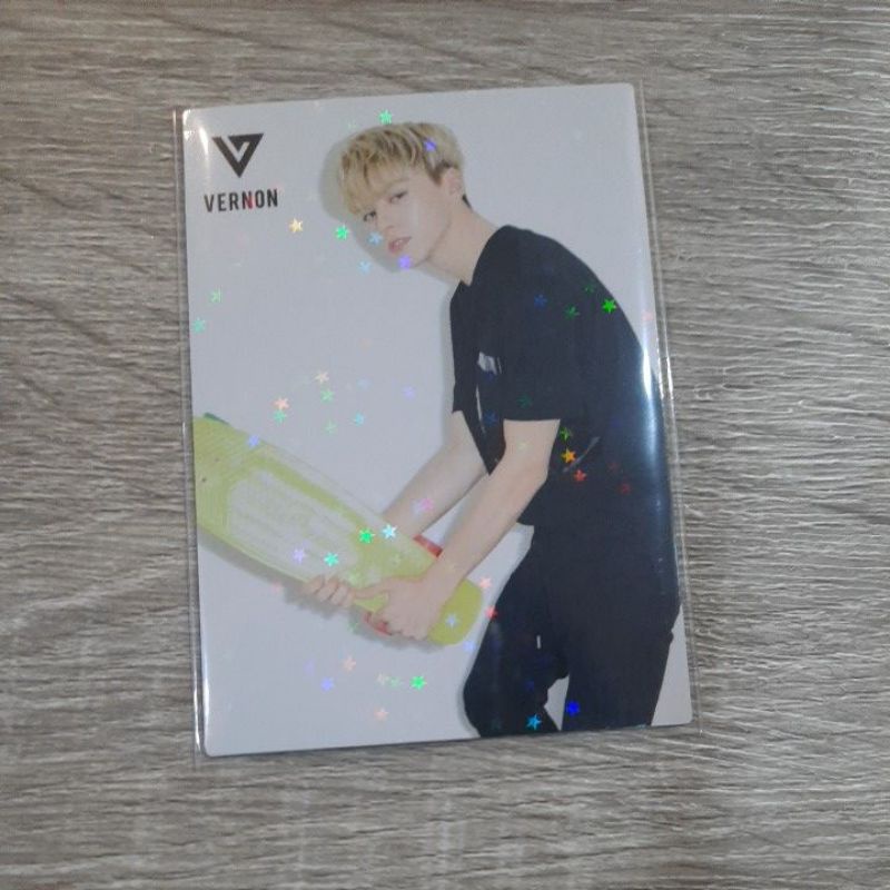 Vernon Hansol Saitama Diamond Edge Tc Pc Seventeen Photocard