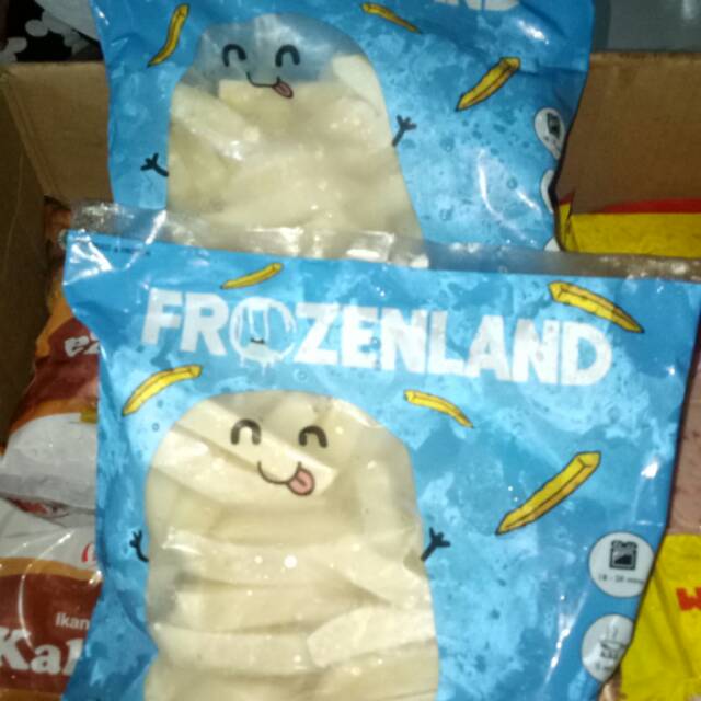 

Kentang beku frozenland 500gr