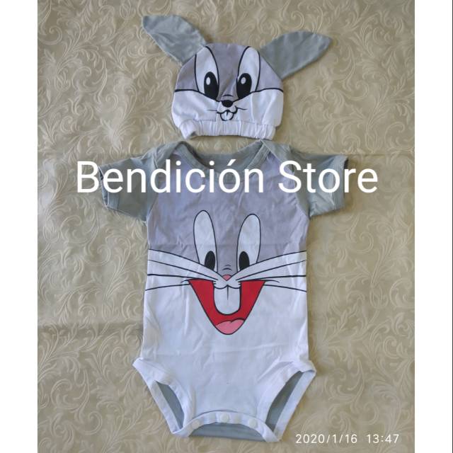 JUMPER BAYI BUGS BUNNY/JUMPSUIT BABY BUGS BUNNY