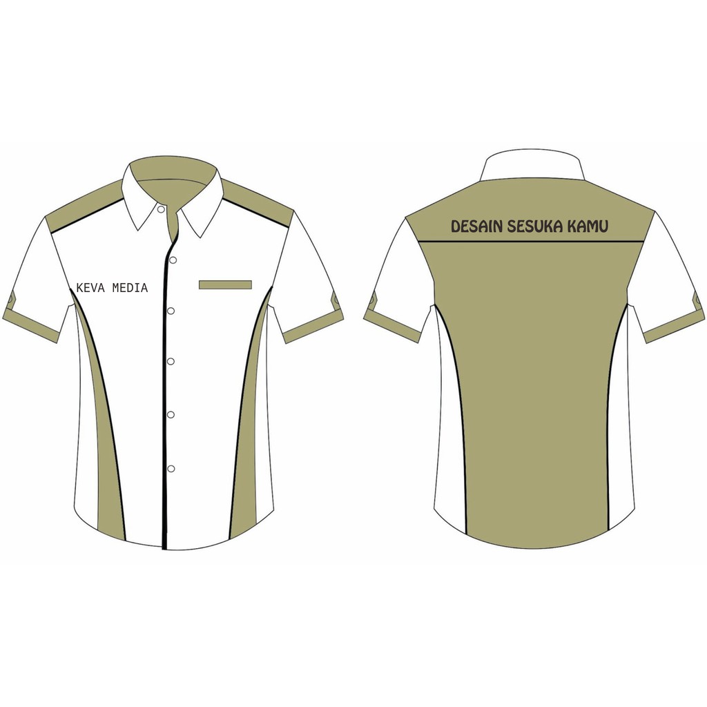 Desain Baju Pdh Png